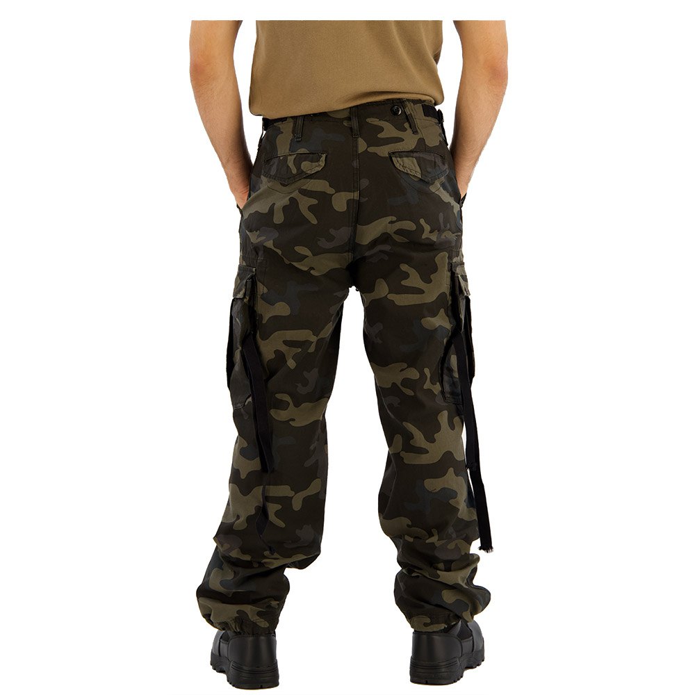 Купить Brandit 1001-4-4XL Брюки M65 Vintage Зеленый  Dark Camo 4XL 7ft.ru в интернет магазине Семь Футов