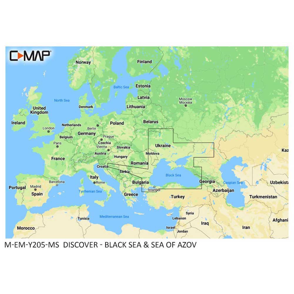 Купить C-map M-EM-Y205-MS Black Sea&Sea Of Azov карта  Multicolour 7ft.ru в интернет магазине Семь Футов