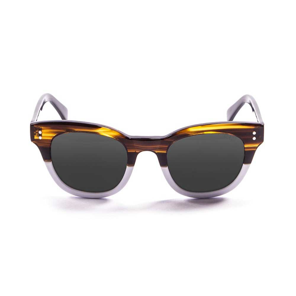 Купить Ocean sunglasses 62000.0 поляризованные солнцезащитные очки Santa Cruz Brown / White / Smoke 7ft.ru в интернет магазине Семь Футов