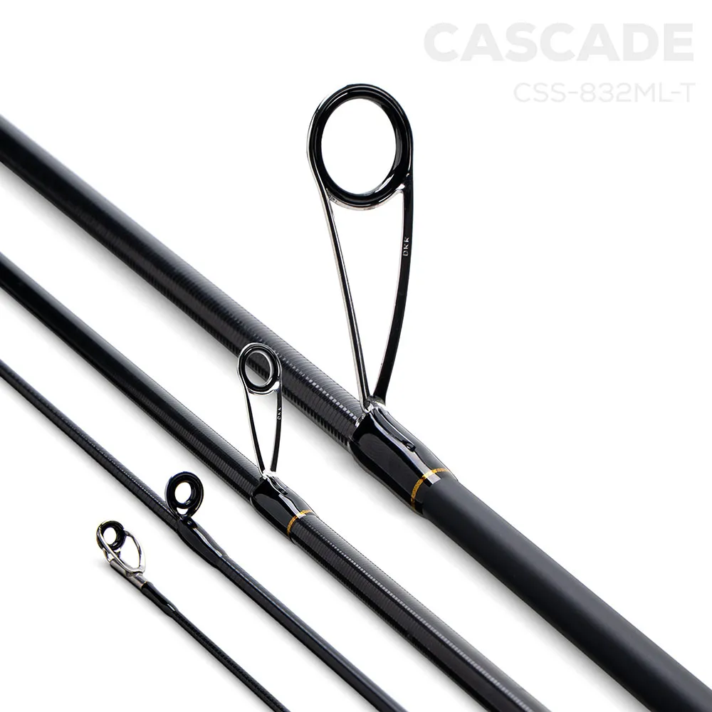 Купить Golden catch 2039806 спиннинговое удилище Cascade Light Grey / Black 125x10x10 2.4 m 7ft.ru в интернет магазине Семь Футов
