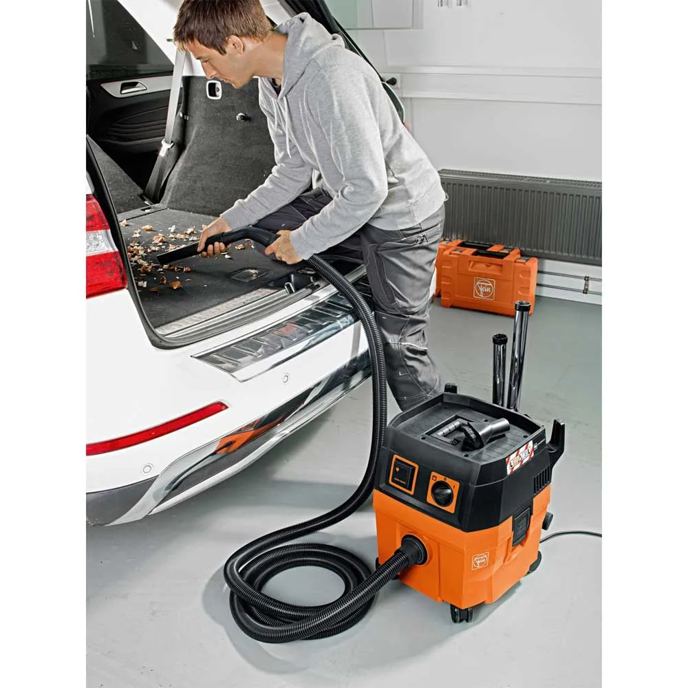 Купить Fein 92035223000 Dustex Hoover 25L 2000W Black / Orange 50x50x35 7ft.ru в интернет магазине Семь Футов