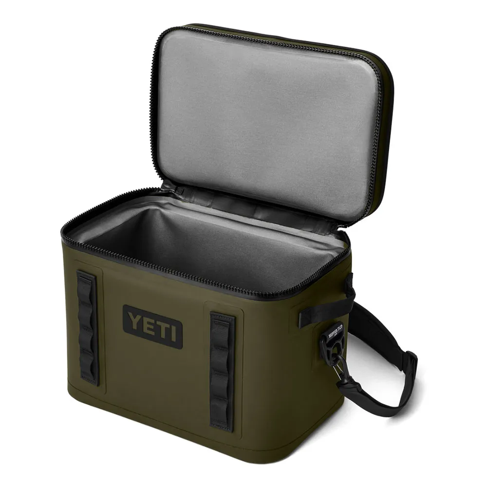 Купить Yeti 70000001968 Мягкий переносной кулер Hooper Flip 18L Olive 16x27x3 7ft.ru в интернет магазине Семь Футов