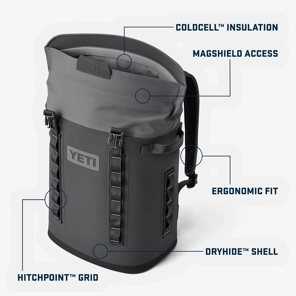 Купить Yeti 70000002204 Рюкзак-холодильник Hopper M20 20L Charcoal 42x10x33 7ft.ru в интернет магазине Семь Футов