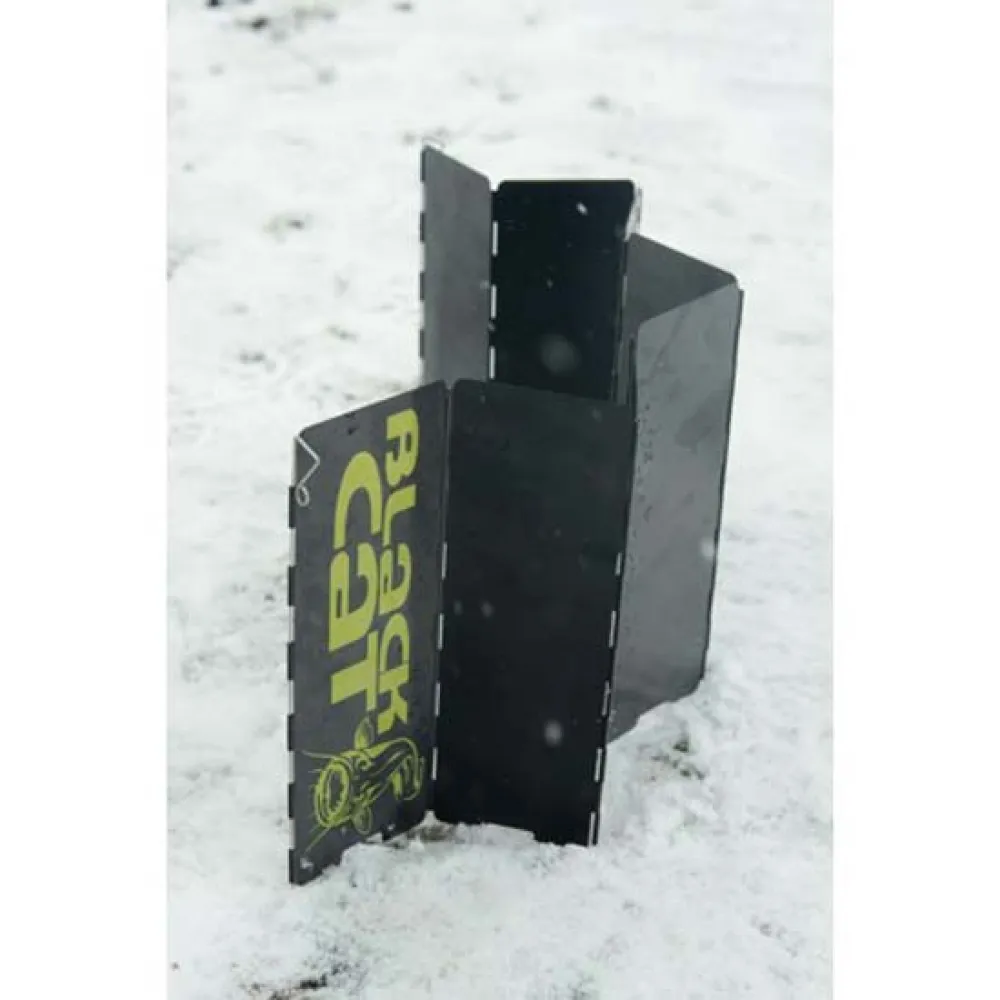 Купить Black cat bo300006 ветрозащитный экран XL для походной плитки Black / Yellow 55x45x25 7ft.ru в интернет магазине Семь Футов