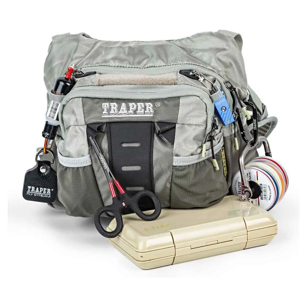 Купить Traper fly 81349 Жилет Combo Active Chest Pack Серый Grey 7ft.ru в интернет магазине Семь Футов
