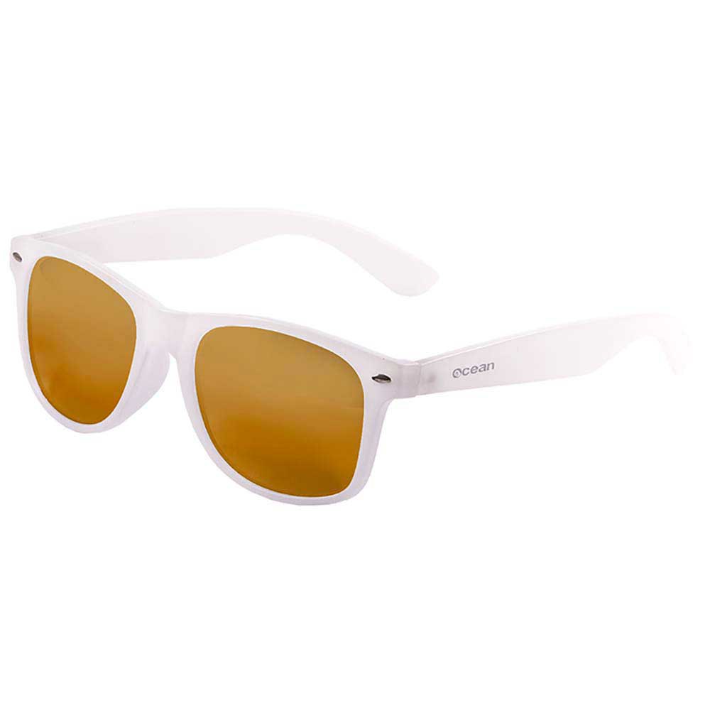Купить Ocean sunglasses 18202.87 поляризованные солнцезащитные очки Beach White Frosted 7ft.ru в интернет магазине Семь Футов