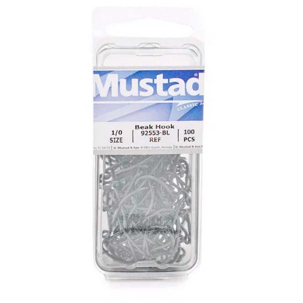 Купить Mustad 92553NP-BN-5/0-U05-UNIT Ultrapoint Beak Колючий Одноглазый Крючок Черный Black Nickel 5/0 7ft.ru в интернет магазине Семь Футов