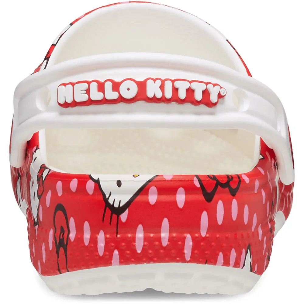 Купить Crocs 210577-90h-c4 Деревянные башмаки Hello Kitty Red Classic Multi 35x25x15 EU 19 7ft.ru в интернет магазине Семь Футов
