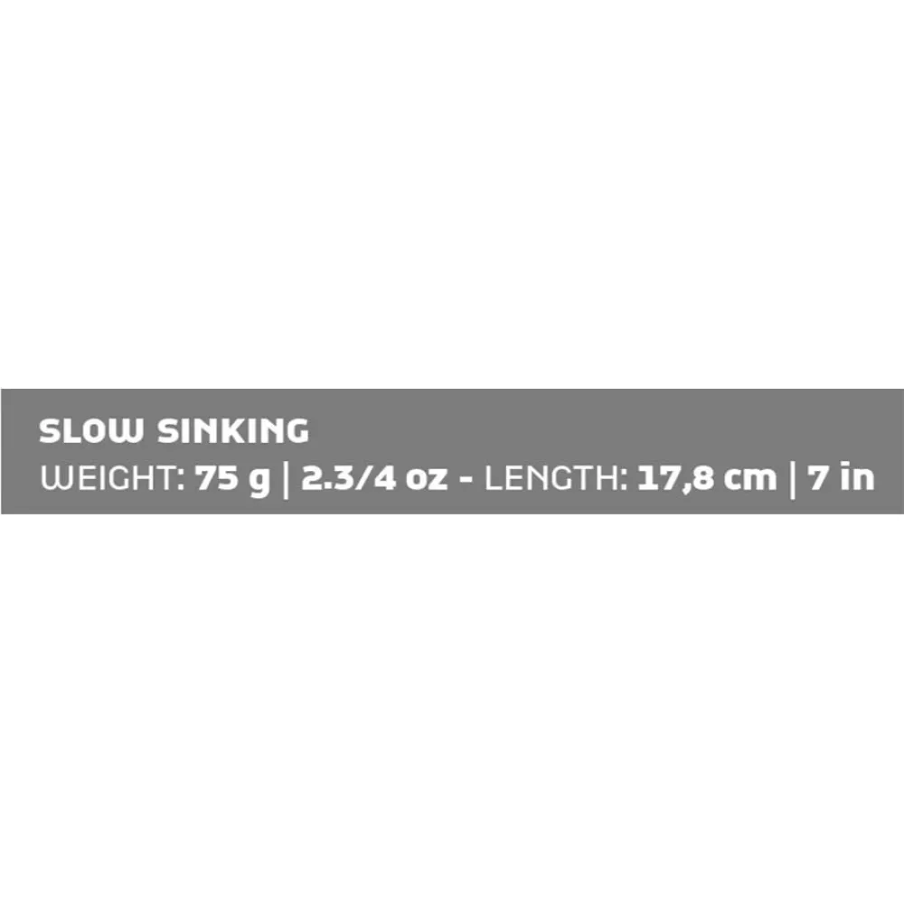 Купить Molix gb178ss-724 Glidebait LureBuilder Slow Sinking 178 mm 20x10x7 7ft.ru в интернет магазине Семь Футов