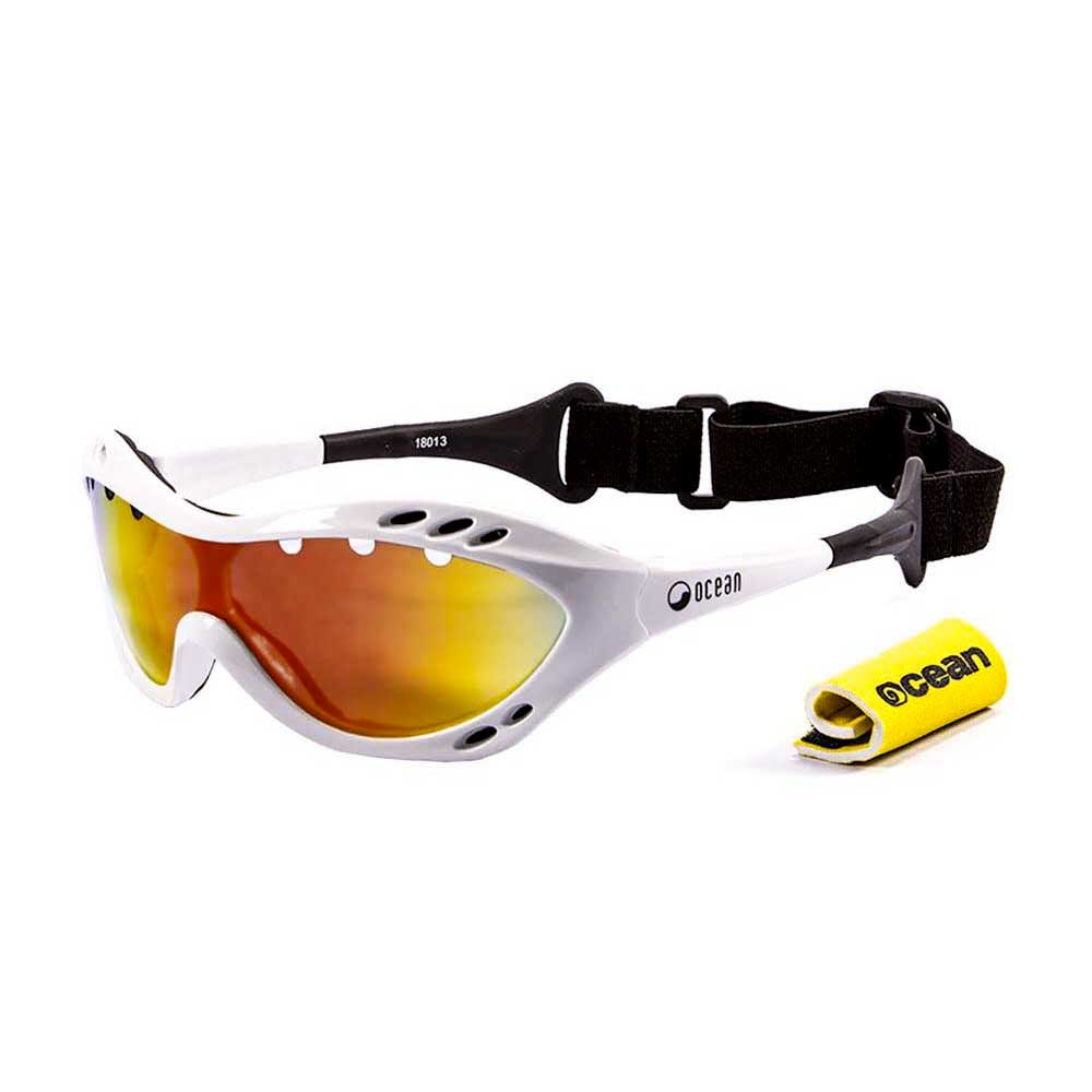 Купить Ocean sunglasses 11801.3 поляризованные солнцезащитные очки Costa Rica Shiny White Revo 7ft.ru в интернет магазине Семь Футов