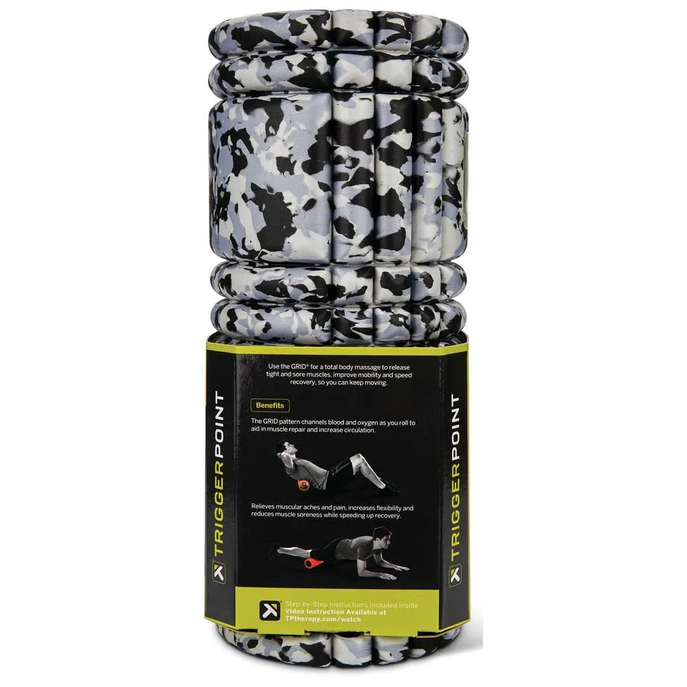 Купить Triggerpoint 22109-thegrid1.0-13-greycamo массажный ролик The Grid 1.0 Camo Grey 33x14x14 33 cm 7ft.ru в интернет магазине Семь Футов