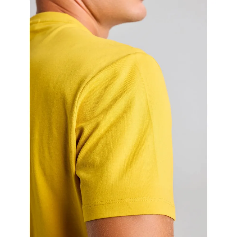 Купить Slam A112007S00-W41-XXL Футболка с коротким рукавом Logo Ocher 2XL 7ft.ru в интернет магазине Семь Футов