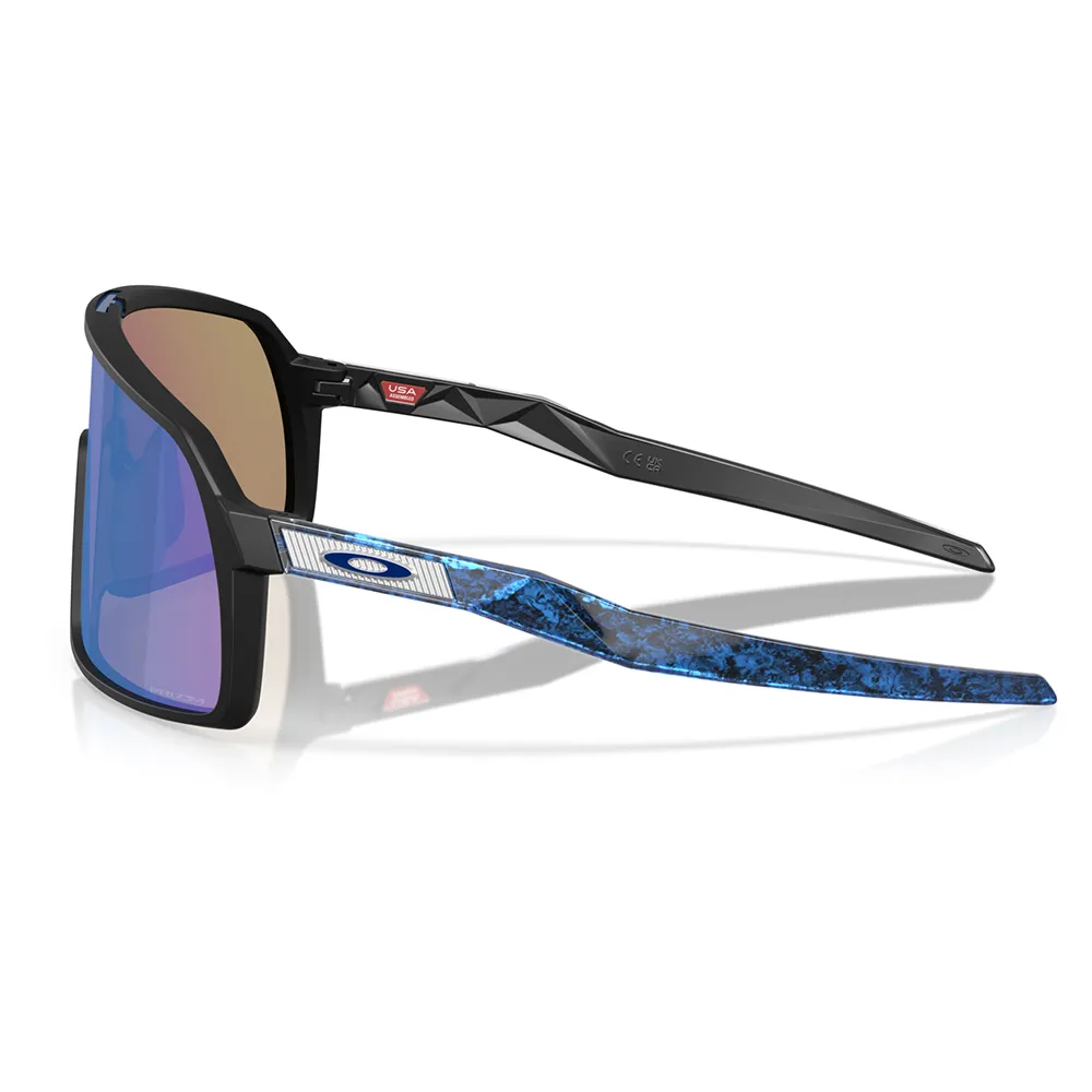 Купить Oakley OO9462-1428-0 Солнцезащитные очки Sutro s Бесцветный Matte Black Prizm Sapphire/CAT3 7ft.ru в интернет магазине Семь Футов