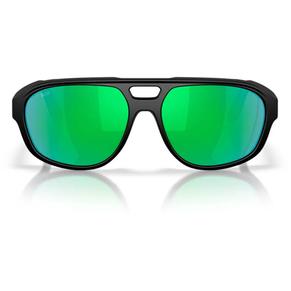 Купить Costa 06s9133-91330255 поляризованные солнцезащитные очки Street heat Matte Black 017 20x10x10 Green Mirror 580P/CAT3 7ft.ru в интернет магазине Семь Футов