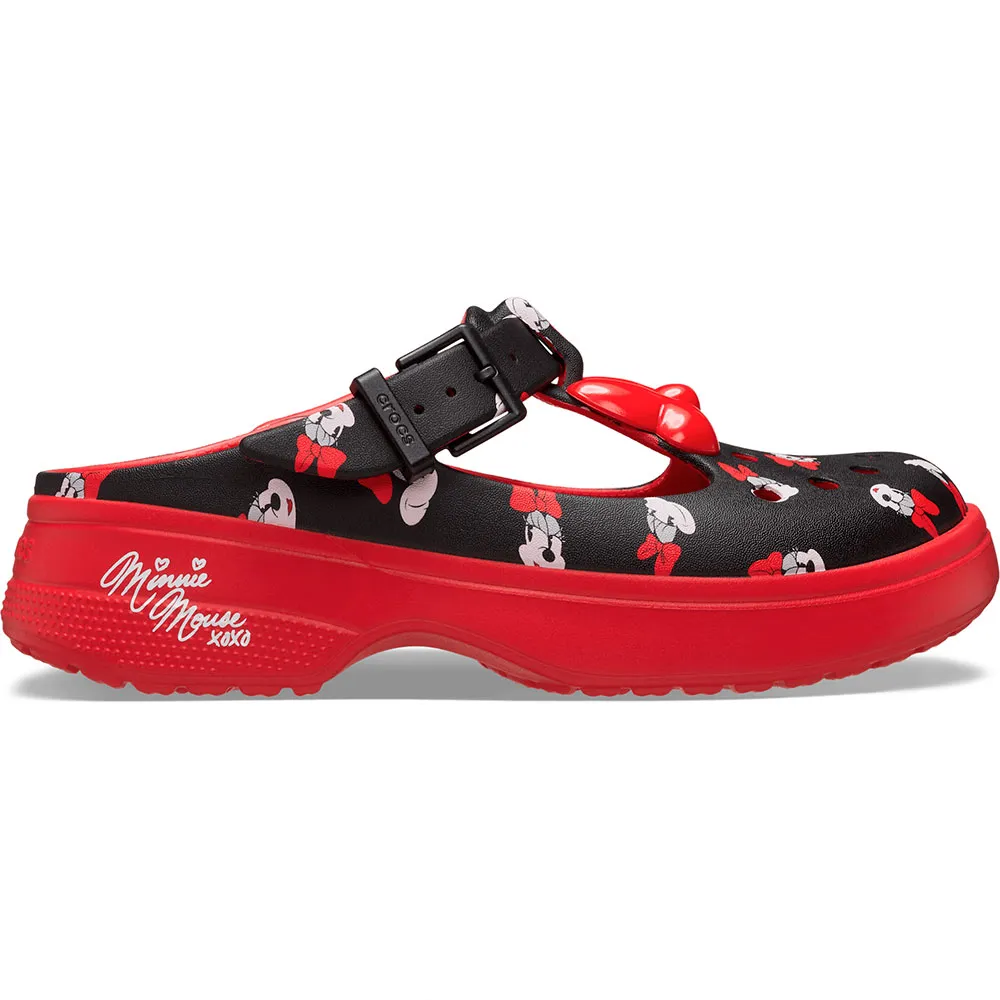 Купить Crocs 211143-90h-m3w5 Деревянные башмаки Minnie Mouse Mary Jane Multi 35x25x15 EU 34 7ft.ru в интернет магазине Семь Футов