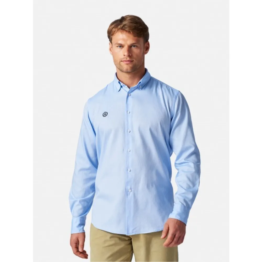 Купить Henri lloyd a241161001-620-m Рубашка с длинным рукавом Oxford 2.0 Light Blue 30x25x2 7ft.ru в интернет магазине Семь Футов