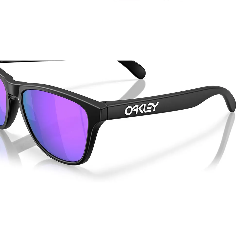 Купить Oakley OO9508-0453 Солнцезащитные очки Frogskins s Matte Black Prizm Violet/CAT3 7ft.ru в интернет магазине Семь Футов