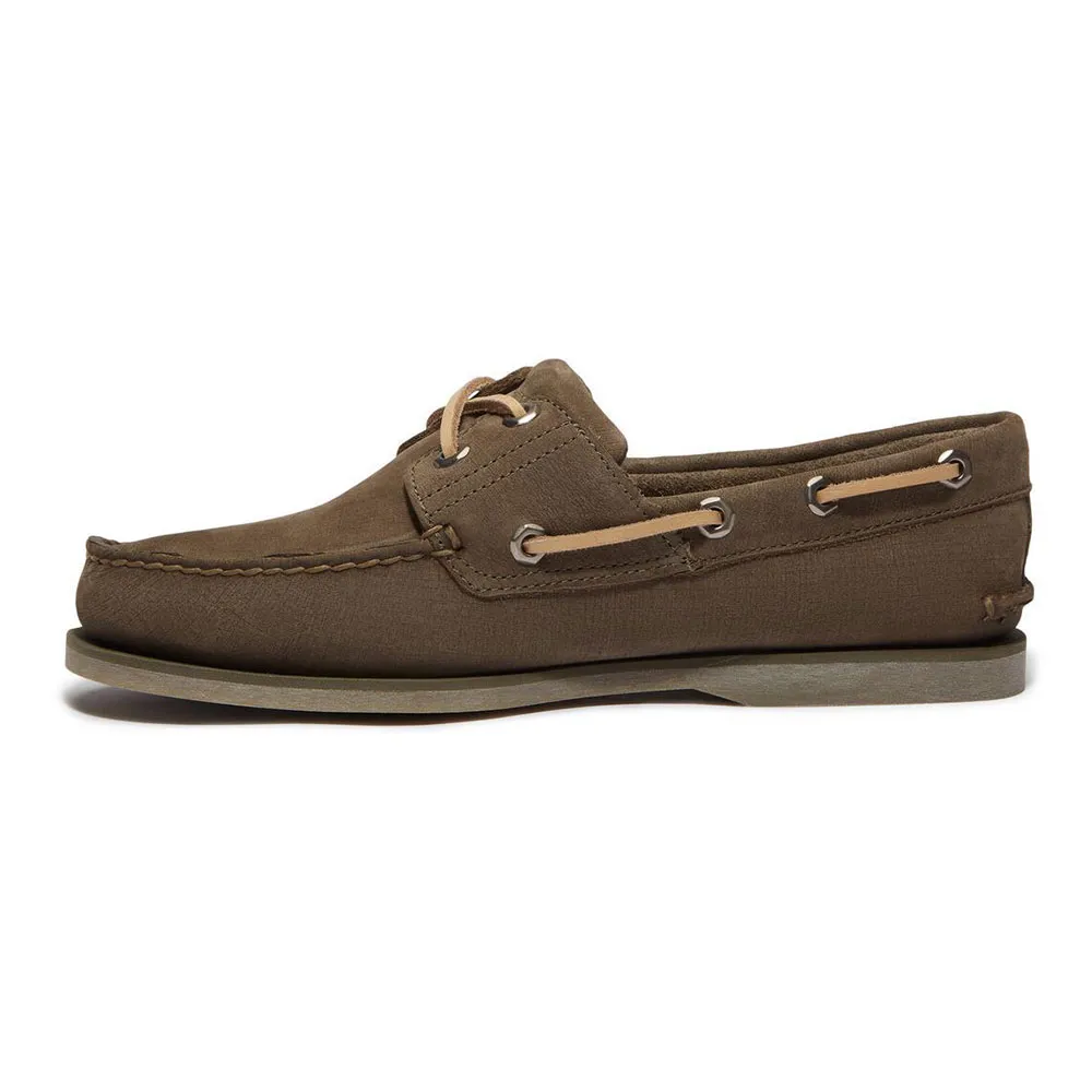 Купить Timberland tb0a4187eo81w-100 Палубные туфли Classic Wide Olive Nubuck 35x25x15 EU 44 7ft.ru в интернет магазине Семь Футов
