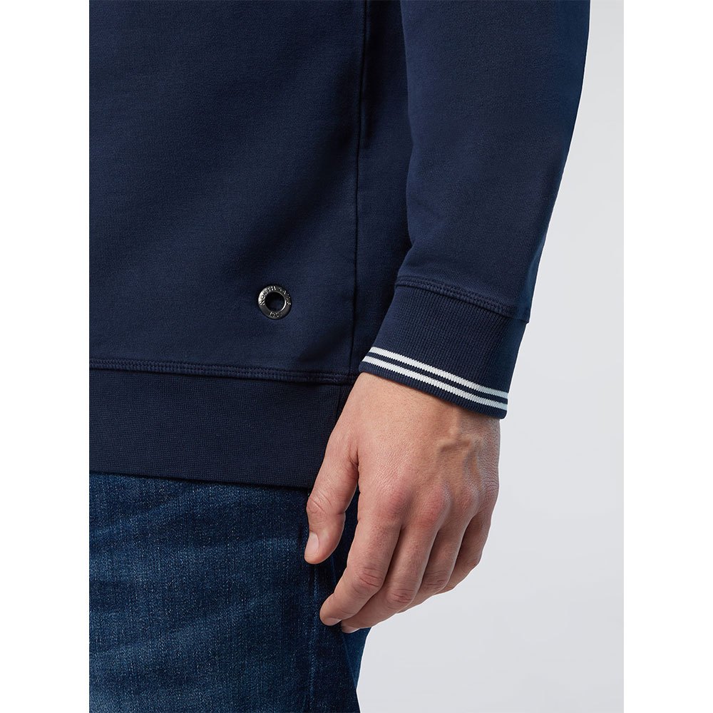 Купить North sails 691279-0802-M Толстовка Embroidery Crew Голубой Navy Blue M 7ft.ru в интернет магазине Семь Футов