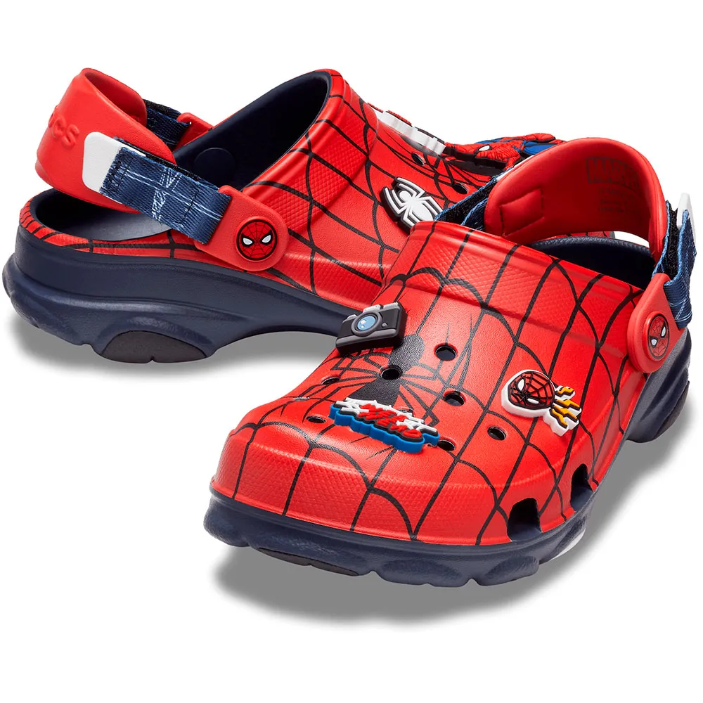 Купить Crocs 209258-410b-c9 Деревянные башмаки Spider-Man All Terrain Navy 35x25x15 EU 25 7ft.ru в интернет магазине Семь Футов