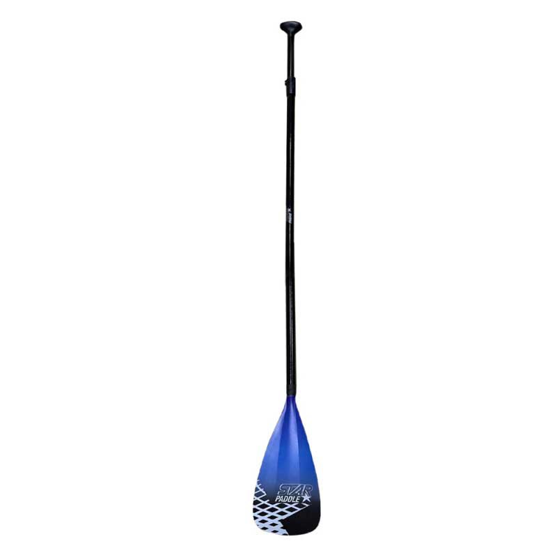 Купить Star PB-RPAD607 Весло Spirit Carbon  Blue / Black 165-215 cm 7ft.ru в интернет магазине Семь Футов