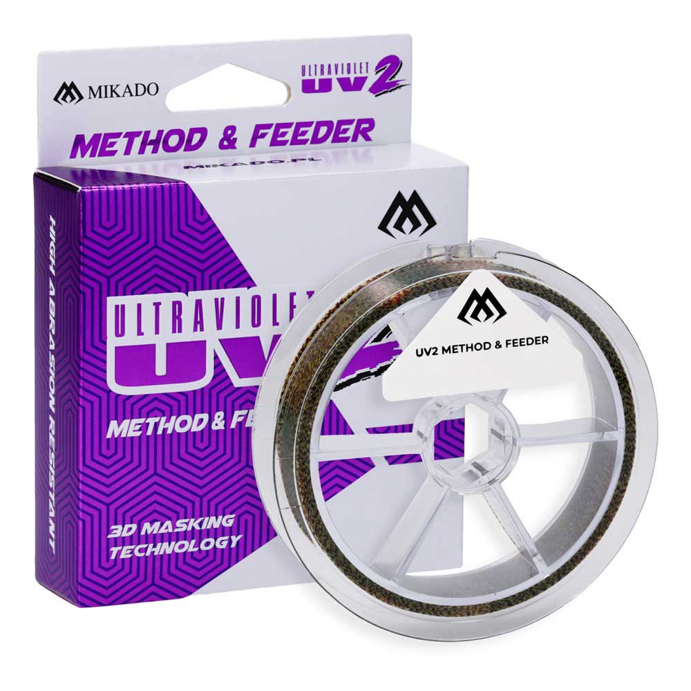 Купить Mikado ZXUV-025-150 Леска для ловли карпа Леска для ловли карпа Ultraviolet II Method&Feeder 150 m Clear 0.250 mm 7ft.ru в интернет магазине Семь Футов