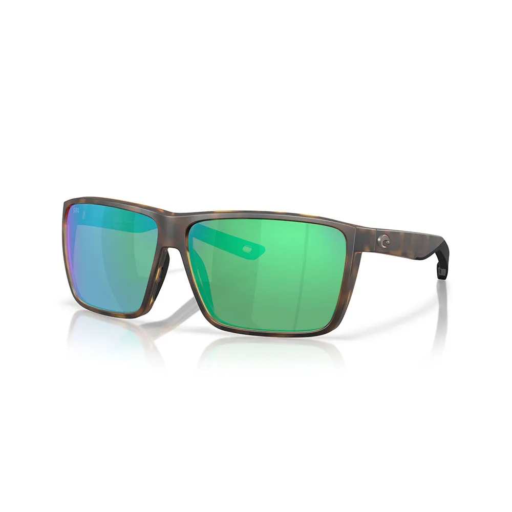 Купить Costa 06s9121-91211064 поляризованные солнцезащитные очки Rincon ii Matte Tortoise 20x10x10 Green Mirror 580G/CAT3 7ft.ru в интернет магазине Семь Футов
