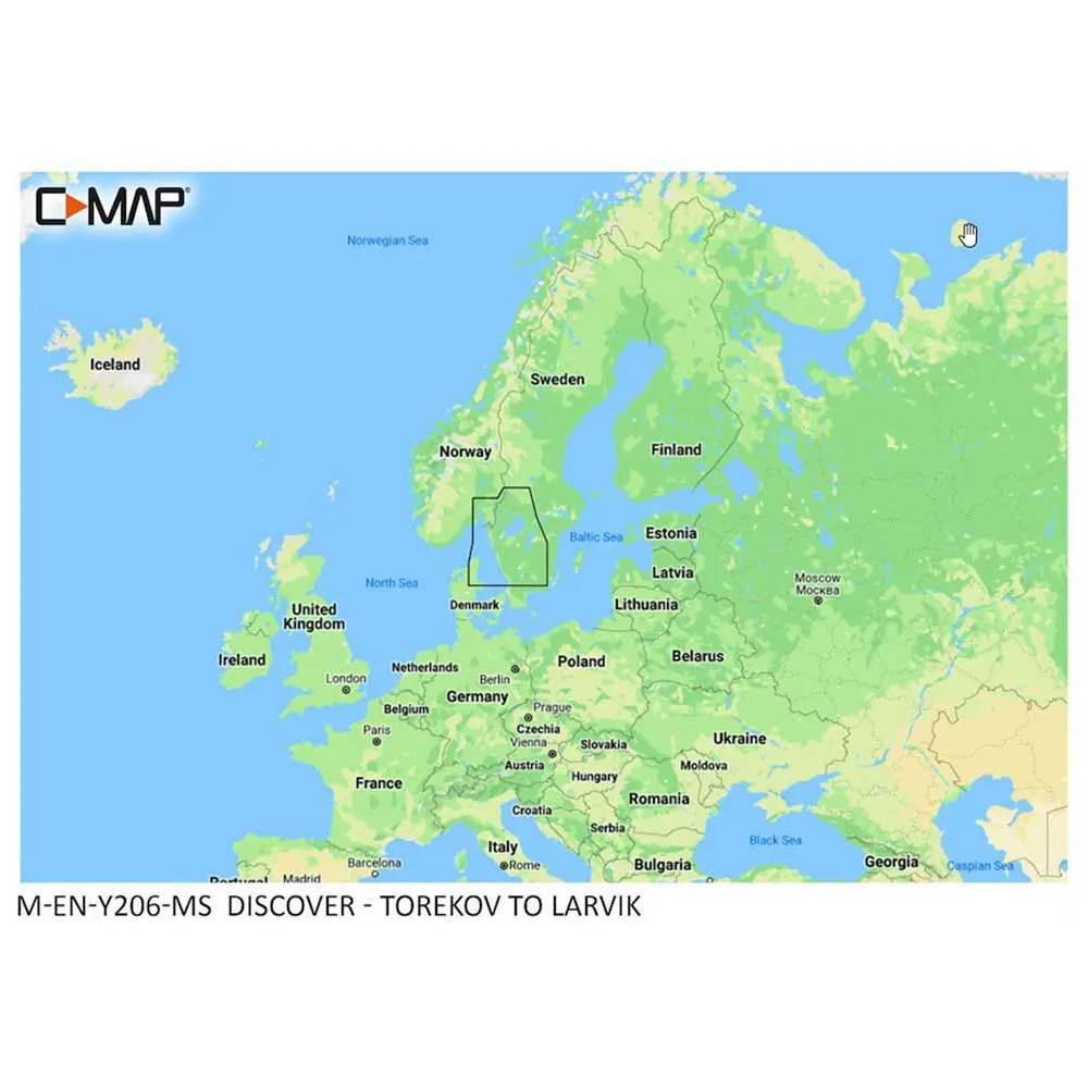 Купить C-map M-EN-Y206-MS Torekov&Larvik карта  Multicolour 7ft.ru в интернет магазине Семь Футов