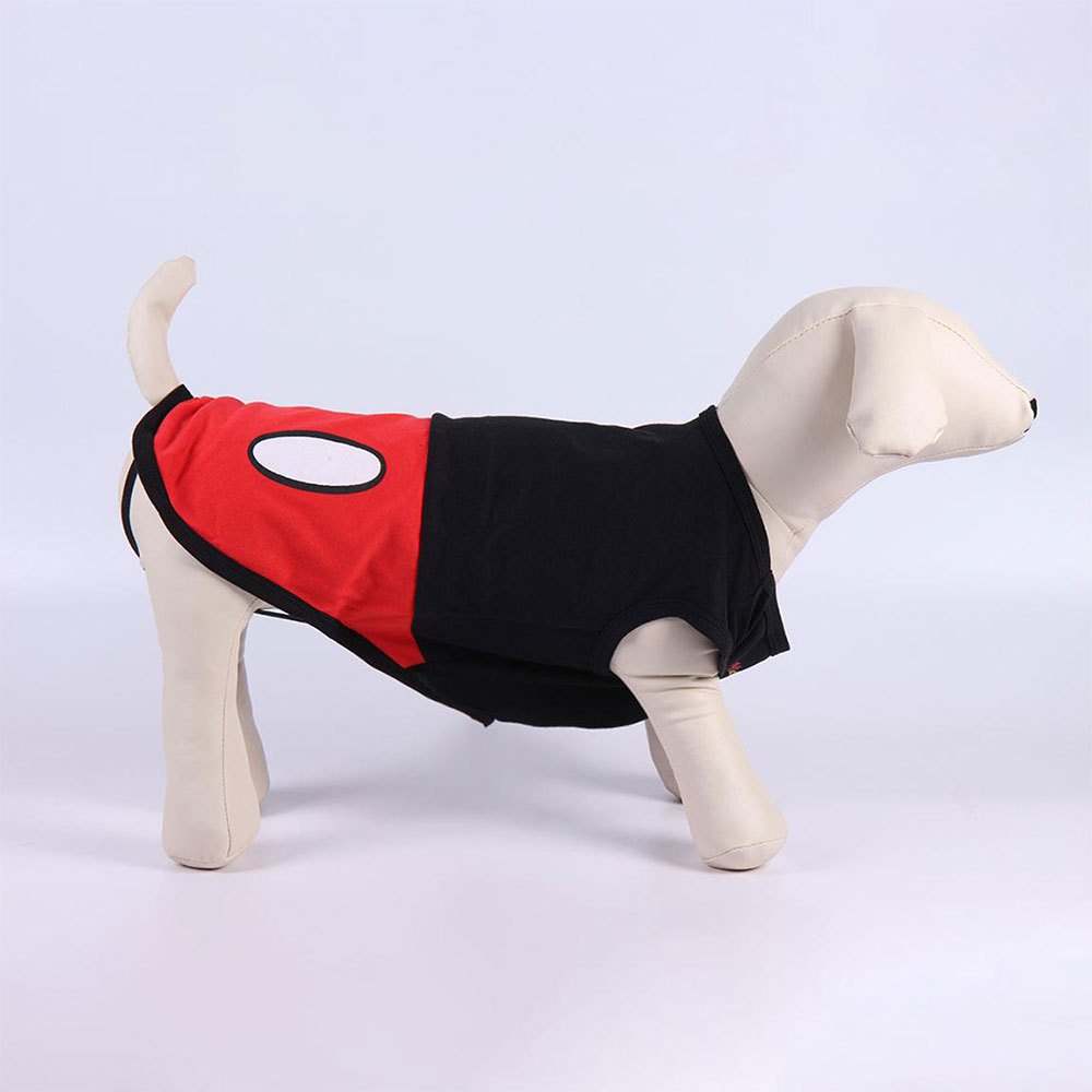 Купить Cerda group 2800000499-RED-XS Mickey Футболка с собакой Черный Red XS 7ft.ru в интернет магазине Семь Футов