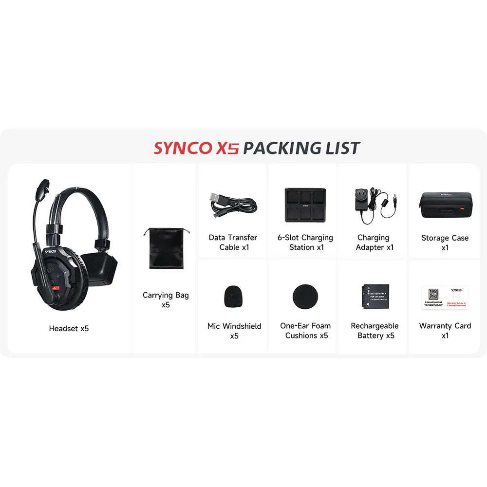 Купить Synco scxtalkx5 Интерком Xtalk X5 Black 35x28x15 7ft.ru в интернет магазине Семь Футов