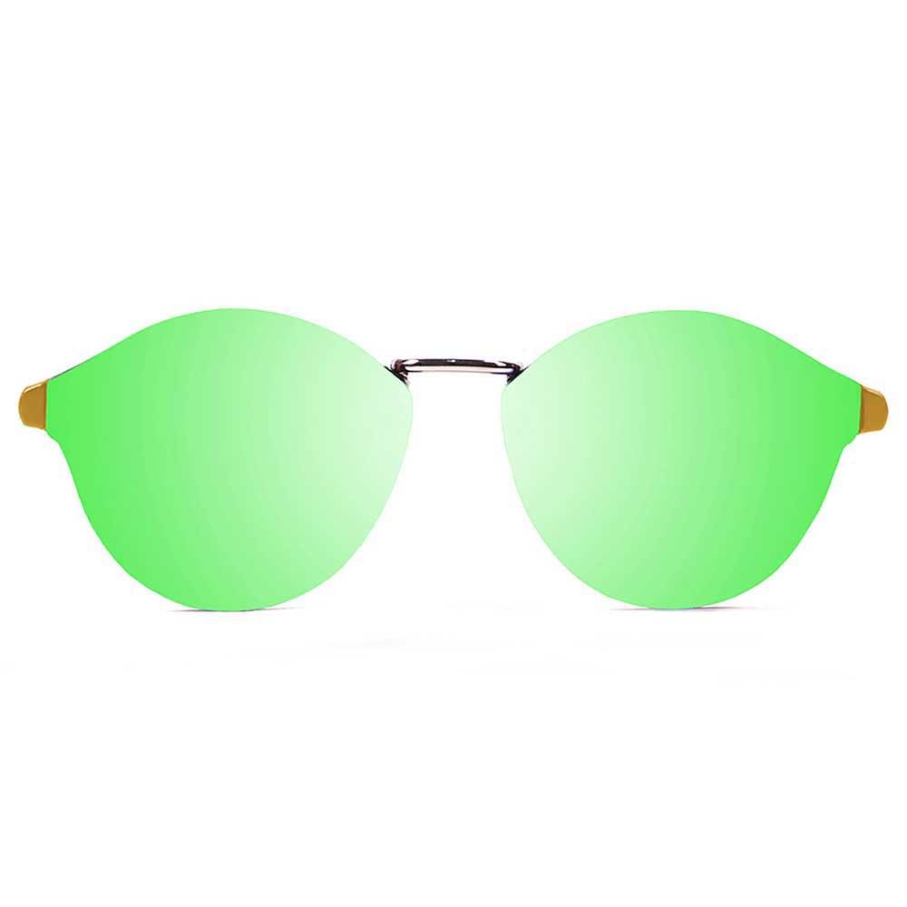 Купить Ocean sunglasses 10307.8 поляризованные солнцезащитные очки Loiret Matte Light Brown Green Revo Flat/CAT3 7ft.ru в интернет магазине Семь Футов
