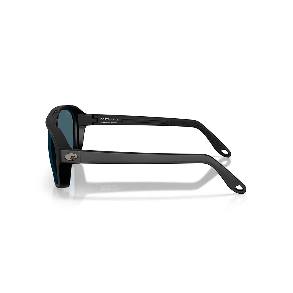 Купить Costa 06s9133-91330155 поляризованные солнцезащитные очки Street heat Matte Black 016 20x10x10 Gray 580P/CAT3 7ft.ru в интернет магазине Семь Футов