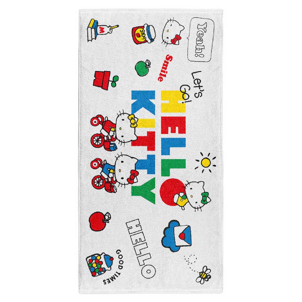 Купить Otso TOWEL-HKSMILE24-WUSZ полотенце Hello Kitty Smile Многоцветный Light Brown 150x75 cm 7ft.ru в интернет магазине Семь Футов