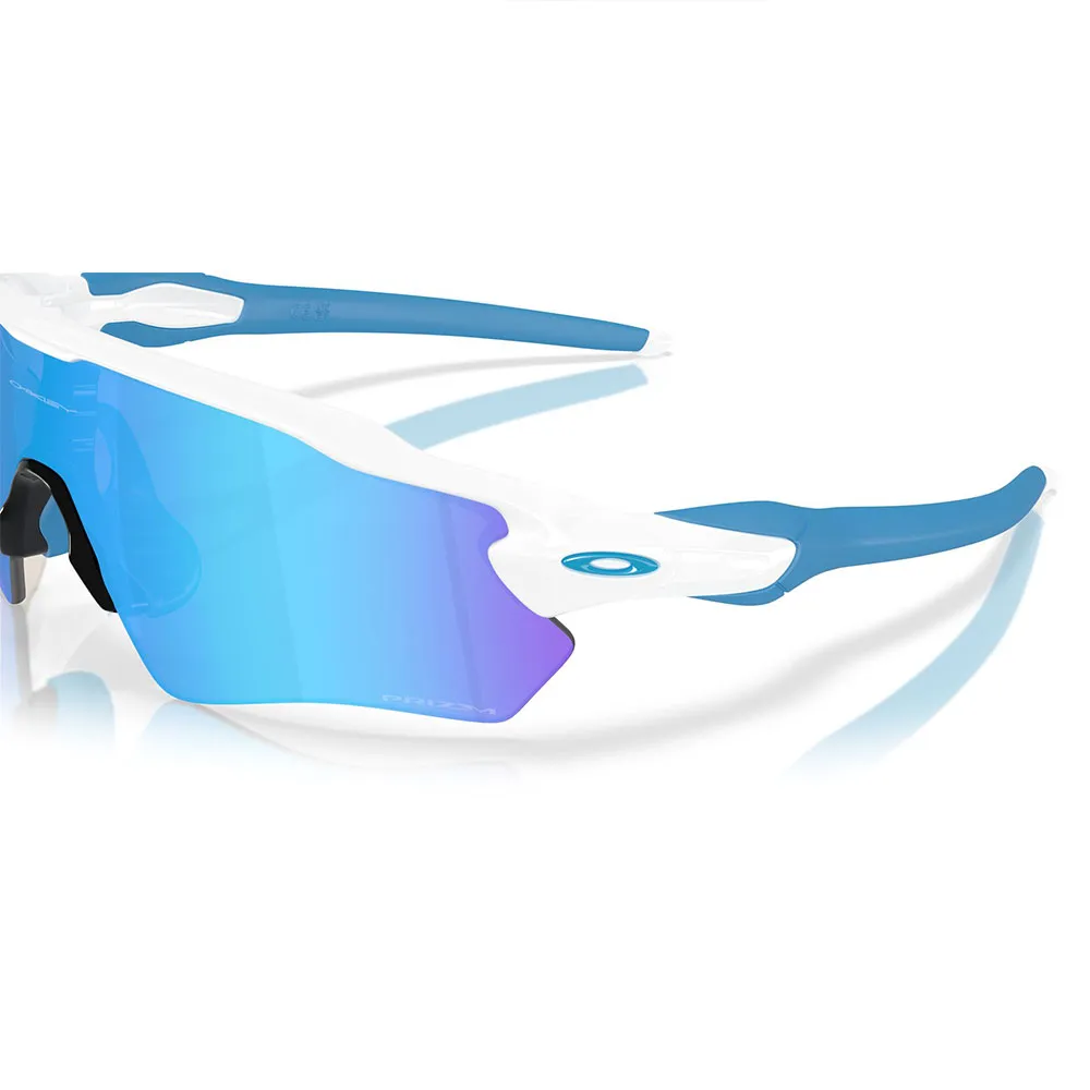 Купить Oakley OO9510-0131 Солнцезащитные очки Radar ev s path Бесцветный Polished White 01 Prizm Sapphire/CAT3 7ft.ru в интернет магазине Семь Футов