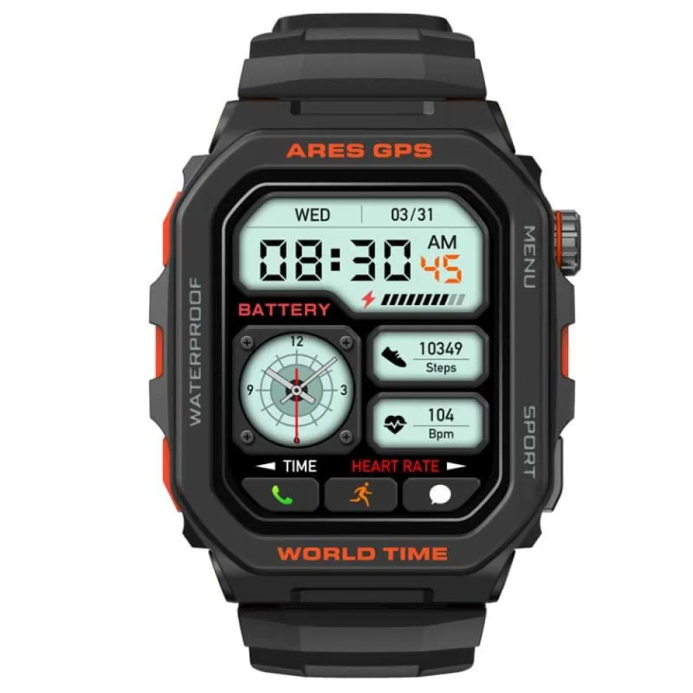 Купить Zeblaze 85166 Смарт-часы Ares GPS  Black 7ft.ru в интернет магазине Семь Футов