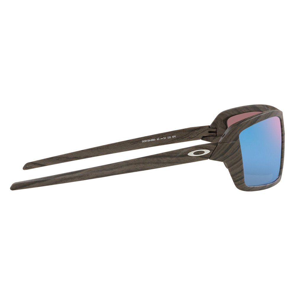 Купить Oakley OO9129-0663 Cables Prizm Поляризованные Очки Woodgrain Prizm Polarized Deep Water/CAT3 7ft.ru в интернет магазине Семь Футов