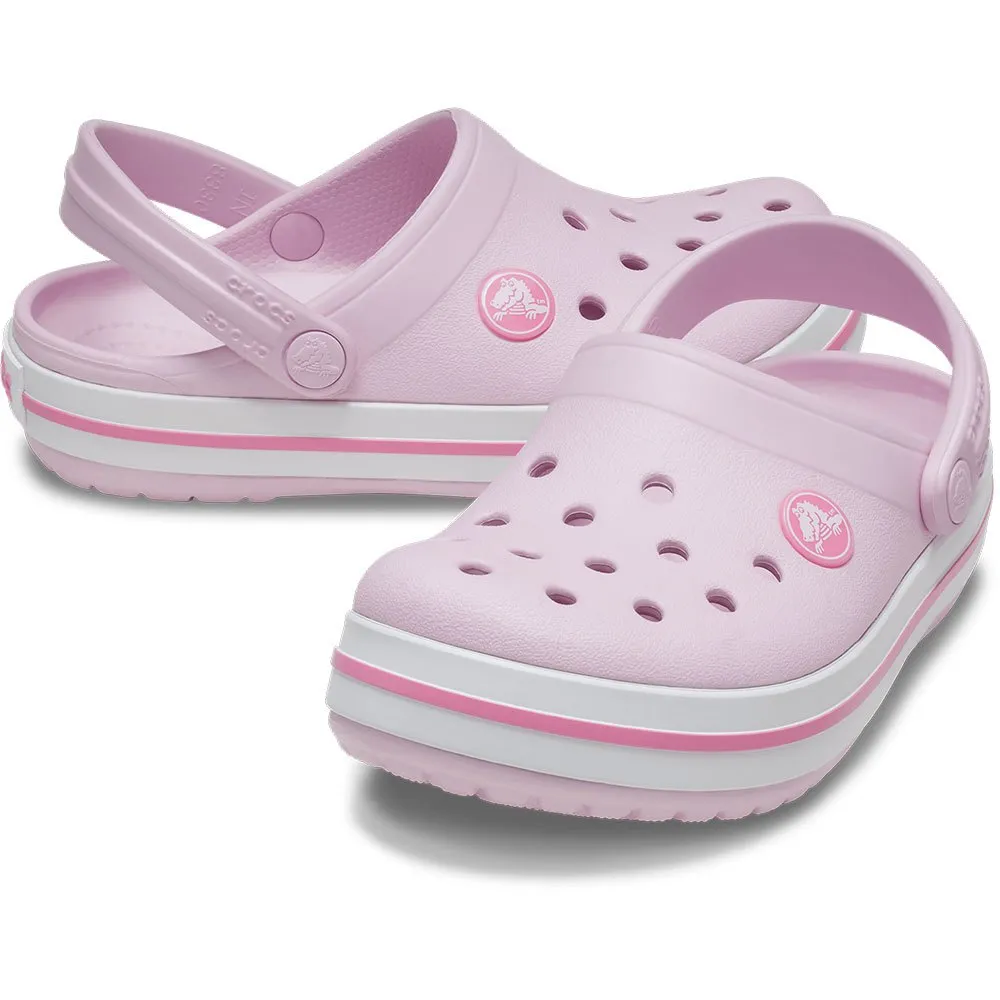 Купить Crocs 207006-6gd-j6 Деревянные башмаки Crocband Ballerina Pink 35x25x15 EU 38 7ft.ru в интернет магазине Семь Футов