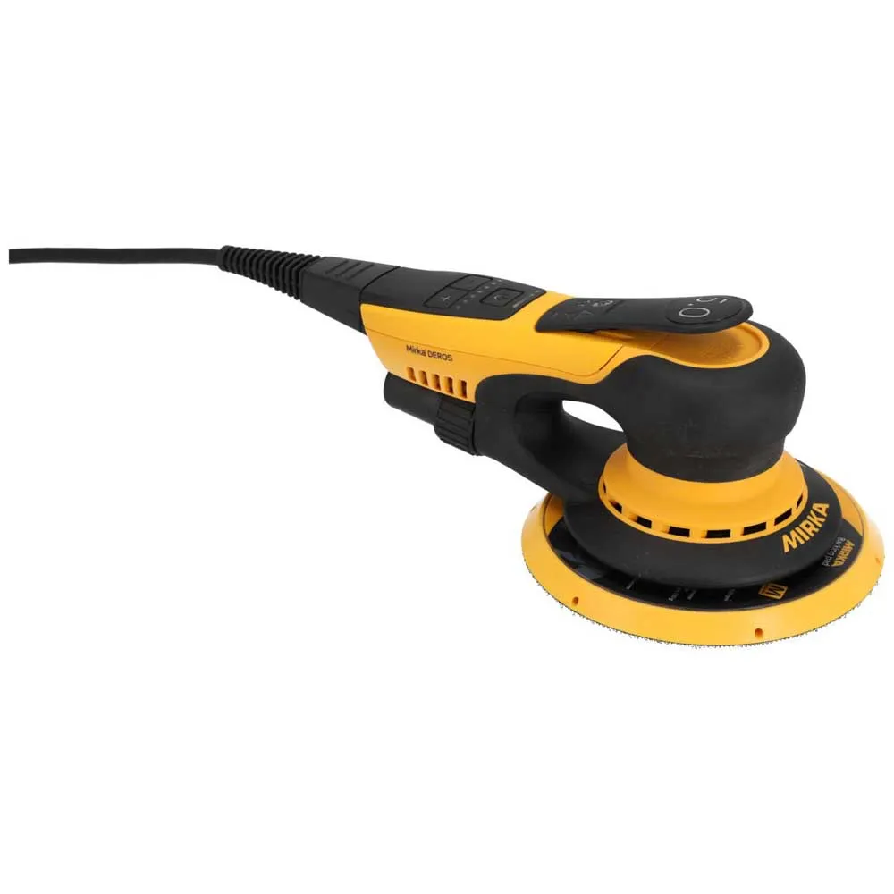 Купить Mirka 292005 Шлифовальная машина Deros II 150 mm Yellow / Black 28x20x14 7ft.ru в интернет магазине Семь Футов