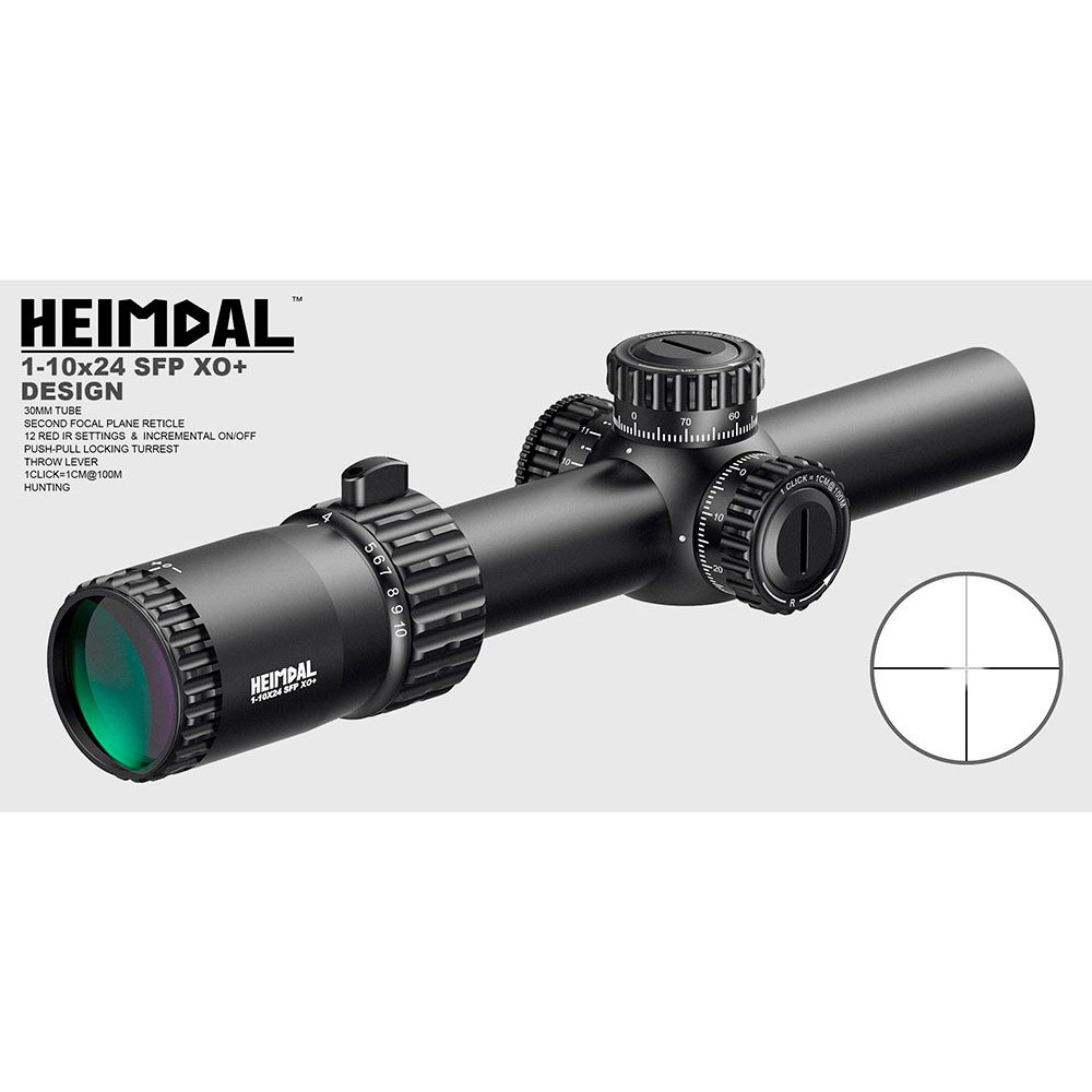 Купить Mjoelner hunting 20415003720 оптический визор Heimdal XO+ 30 mm Black  Hunt 7ft.ru в интернет магазине Семь Футов