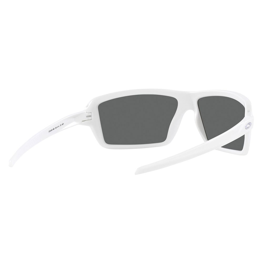 Купить Oakley OO9129-1463 Cables Prizm Поляризованные Очки Matte White Prizm Black Polarized/CAT3 7ft.ru в интернет магазине Семь Футов