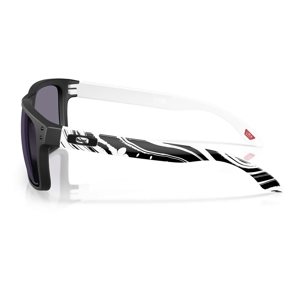 Купить Oakley OO9102-Z555-57 Солнцезащитные очки Holbrook Бесцветный Matte Black Prizm Grey/CAT3 7ft.ru в интернет магазине Семь Футов