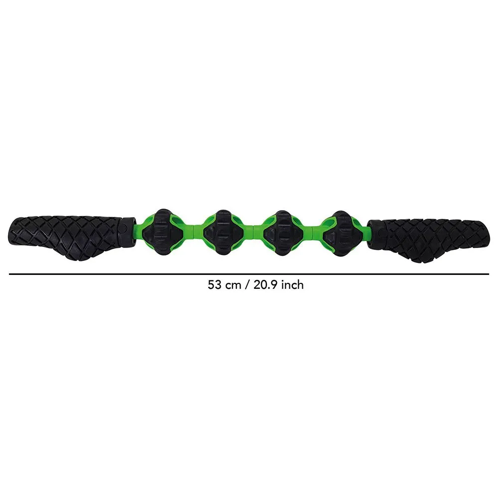 Купить Tunturi 14tusyo030 массажный ролик Black / Green 55x10x10 7ft.ru в интернет магазине Семь Футов
