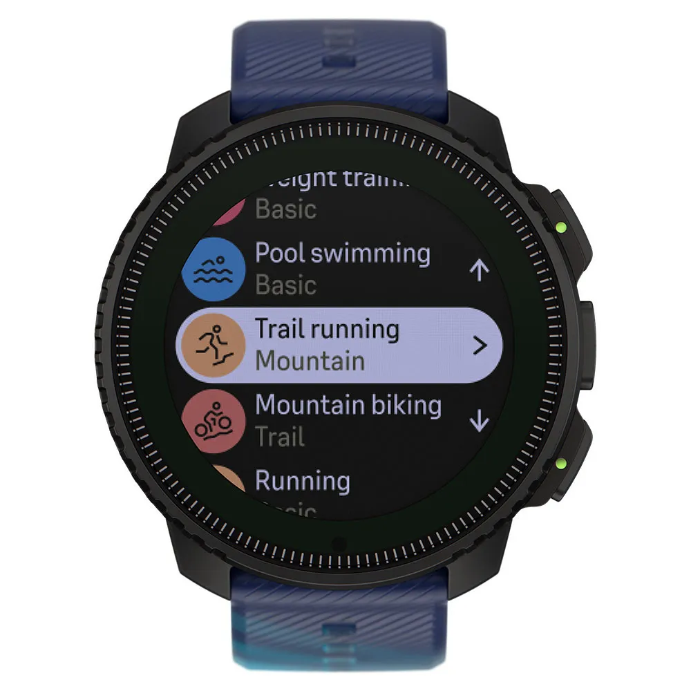Купить Suunto SS051032000 Часы Vertical Solar UTMB World Series Голубой All Black / Navy Blue 7ft.ru в интернет магазине Семь Футов