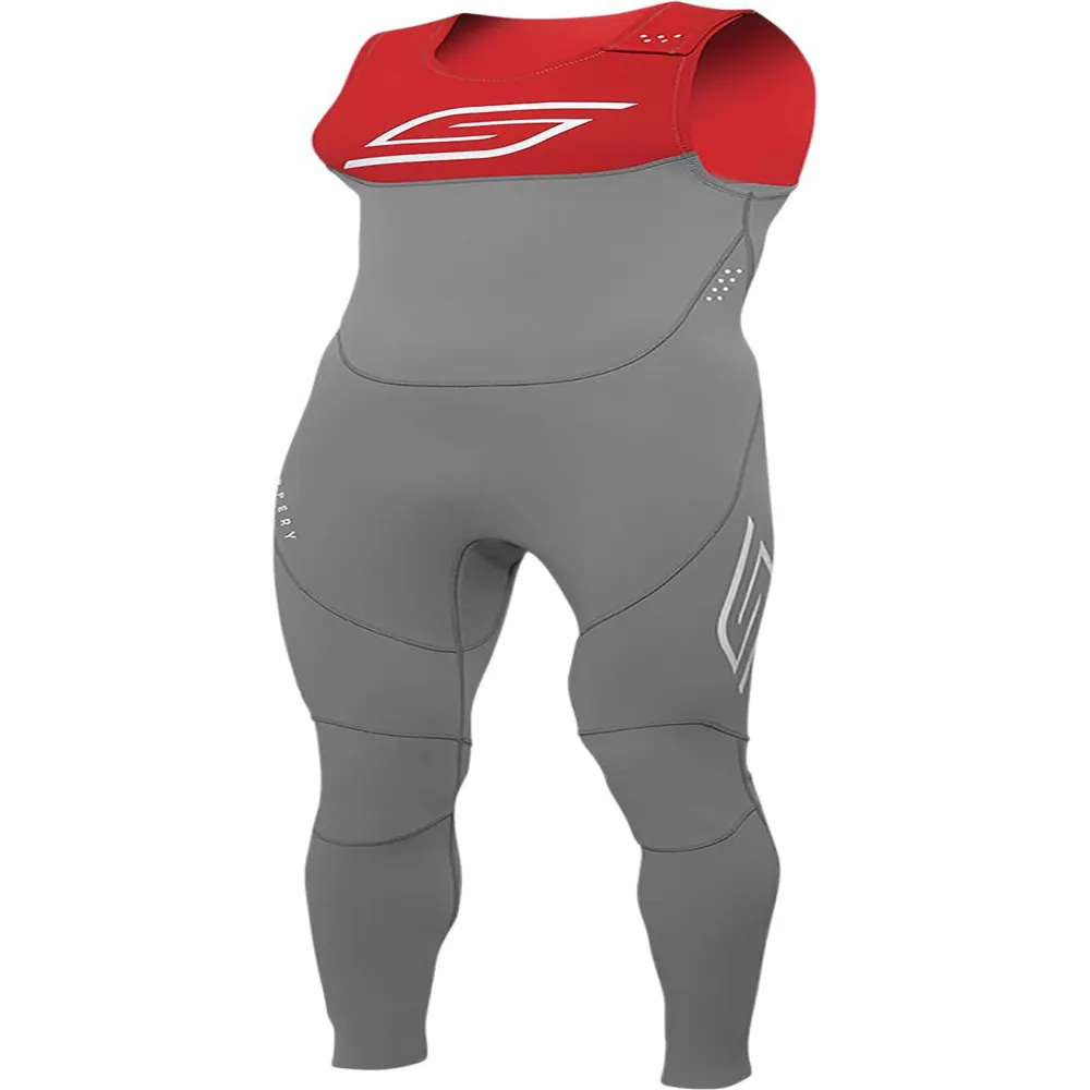 Купить Slippery 3201-0283 Неопреновый гидрокостюм мокрого типа Breaker Gray / Red M 7ft.ru в интернет магазине Семь Футов