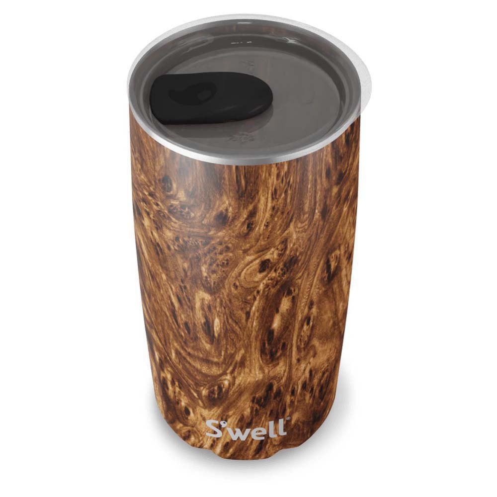 Купить Swell 13118-H19-53320EU Teakwood 530ml Термос с крышкой Золотистый Wood 7ft.ru в интернет магазине Семь Футов