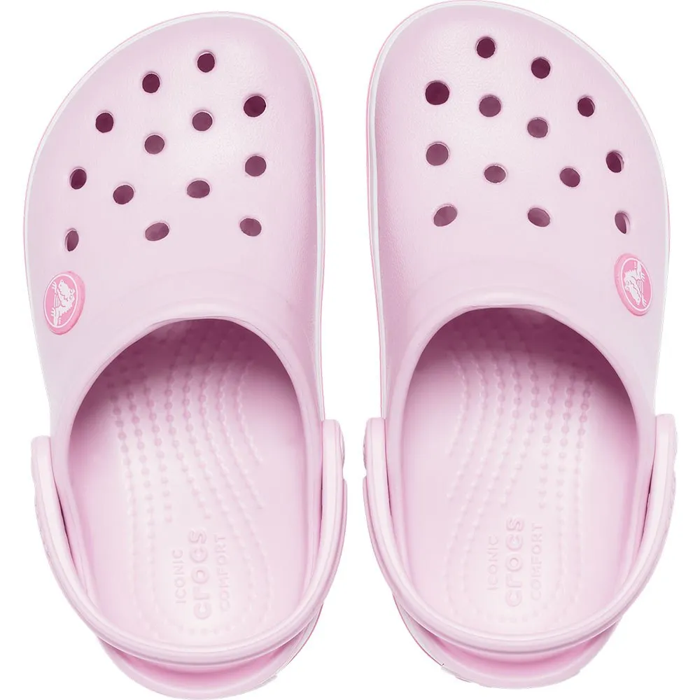 Купить Crocs 207006-6gd-j6 Деревянные башмаки Crocband Ballerina Pink 35x25x15 EU 38 7ft.ru в интернет магазине Семь Футов