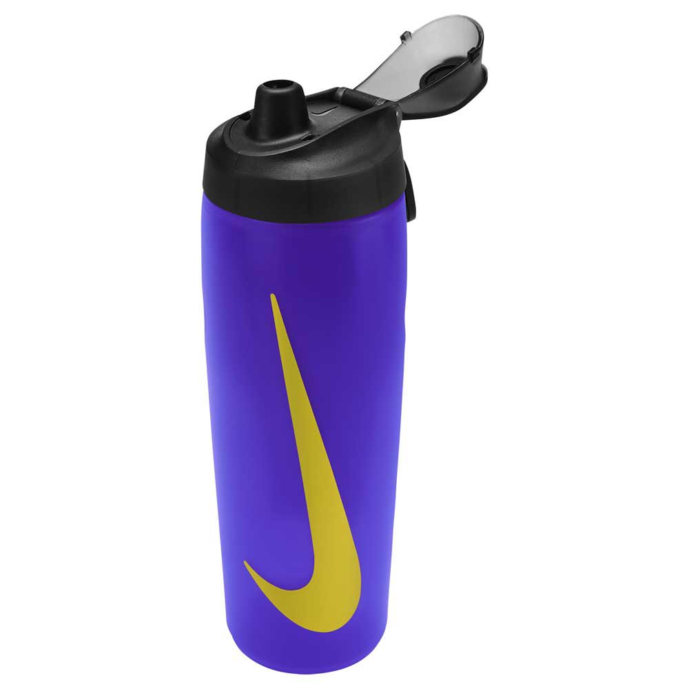 Купить Nike N100766850124 Бутылка Refuel Locking Lid 710ml Фиолетовый PurBlaGol 7ft.ru в интернет магазине Семь Футов