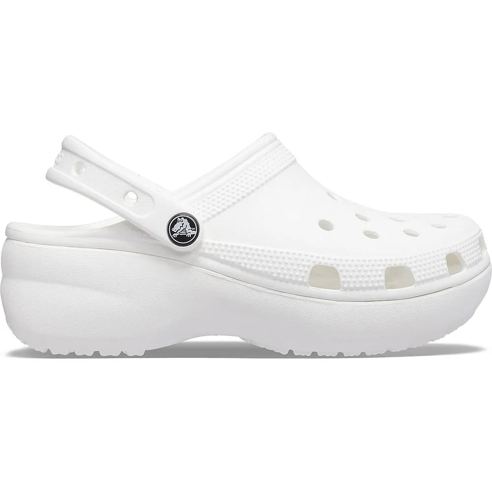 Купить Crocs 206750-100b-w9 Деревянные башмаки Classic Platform White 35x25x15 EU 39.5 7ft.ru в интернет магазине Семь Футов