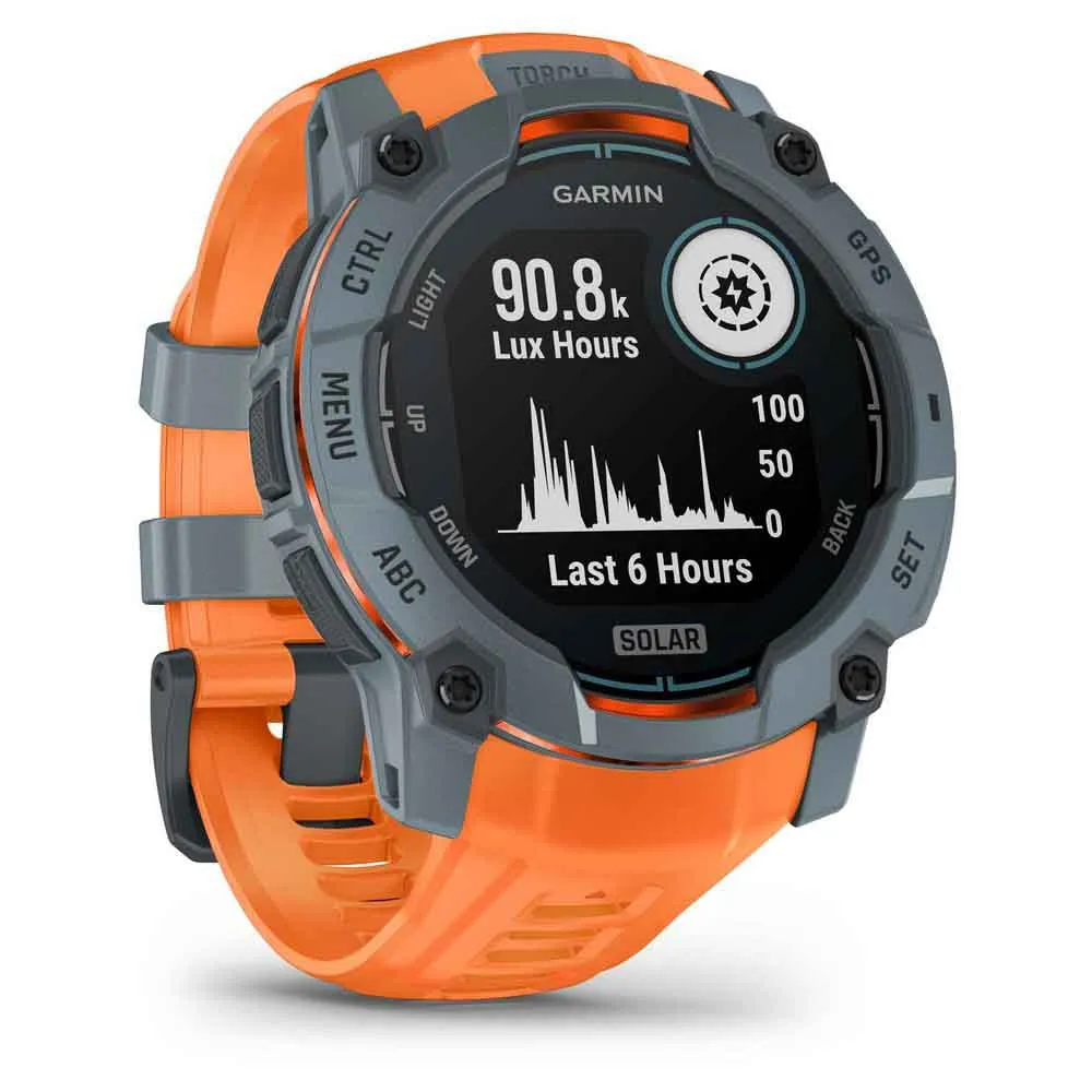Купить Garmin 010-02935-01 Часы Instinct 3 50 mm Solar Оранжевый Grey / Orange 7ft.ru в интернет магазине Семь Футов