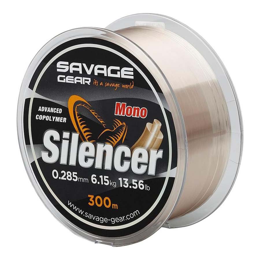 Купить Savage gear SVS72270 Silencer Монофиламент 300 m  Neutral 0.405 mm 7ft.ru в интернет магазине Семь Футов